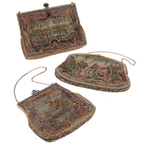 A Collection of Vintage Handbags