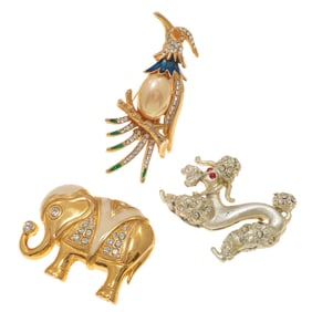 Collection of Animal-Themed Pins