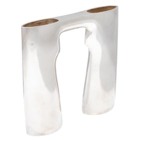 Gabriele DeVecchi Sterling Vase
