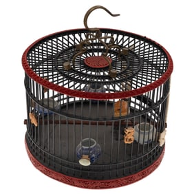 Chinese Export Decorative Bird Cage