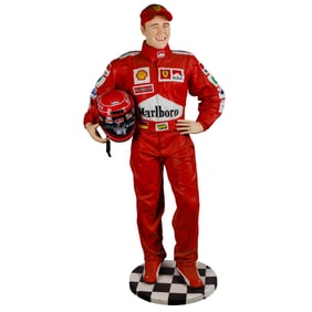 Michael Schumacher Formula Racing Mannequin