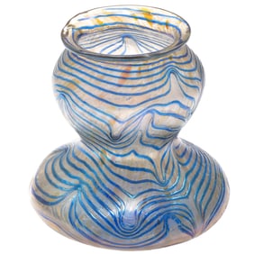 Loetz Bohemian Art Glass Vase