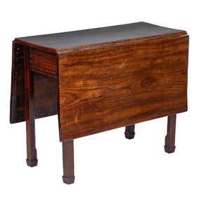 George III Style Oak Drop Leaf Table