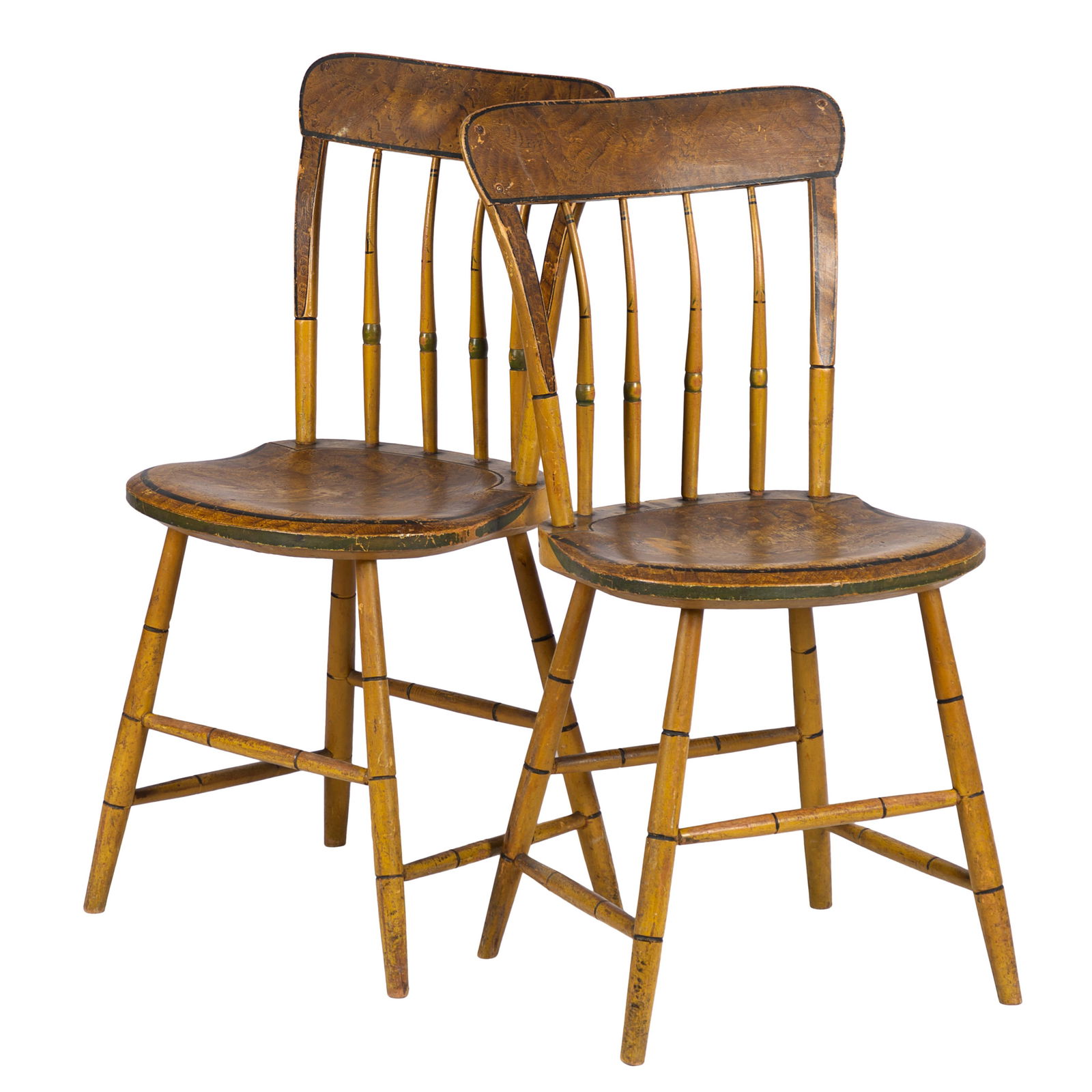 Bamboo Turned Windsor Side Chairs (1 of 6)