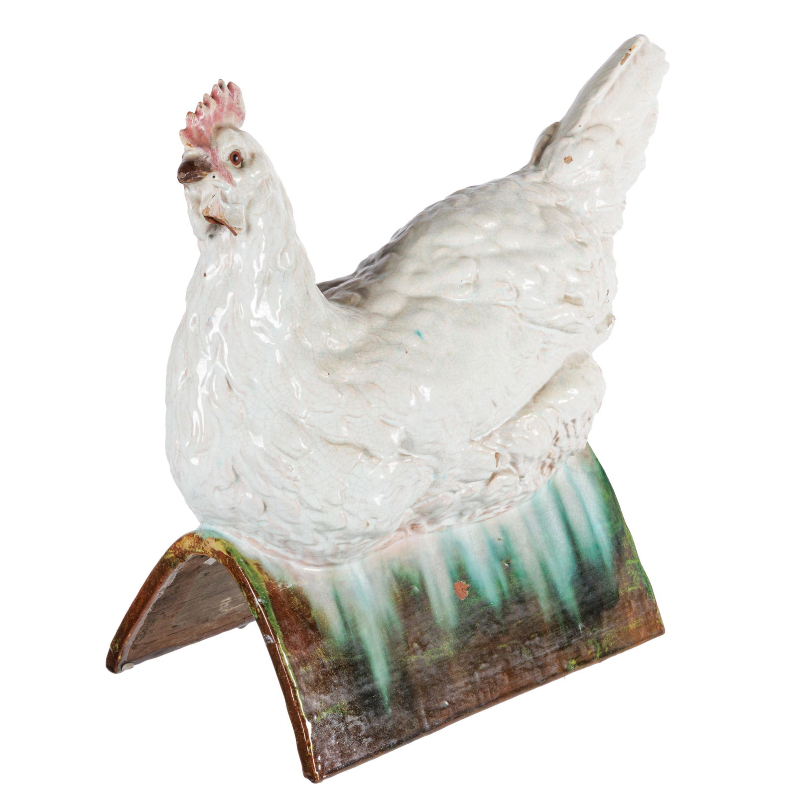 Chinese Pottery Roof Tile (1 of 8)