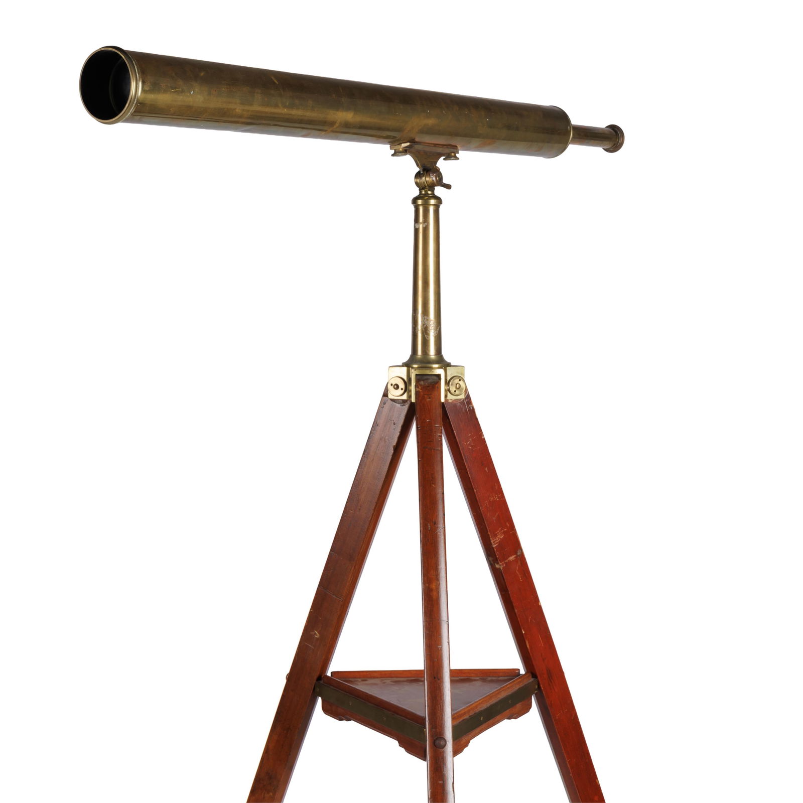Brass Telescope on Tripod Stand (1 of 7)