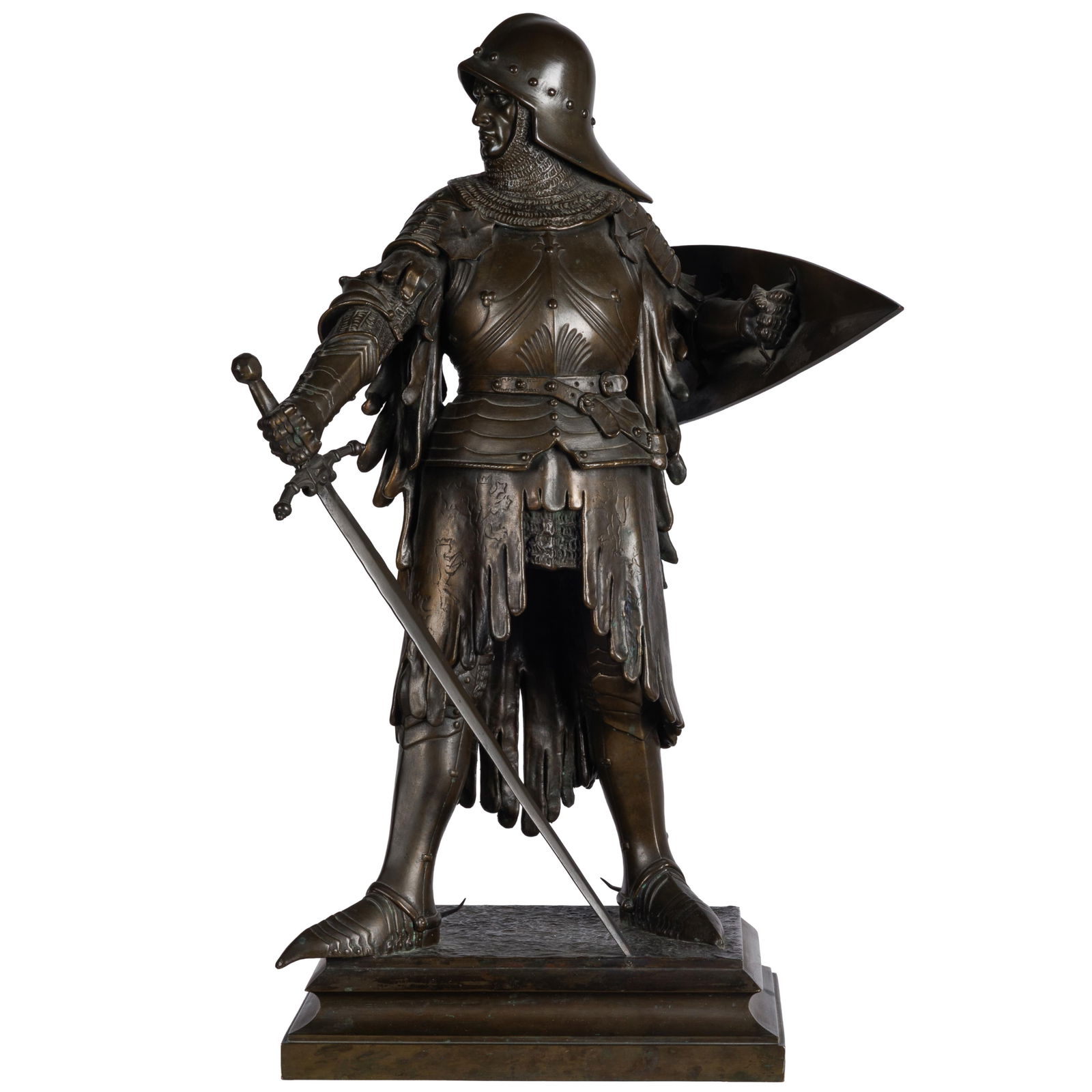 Heinrich Wadere (German, 1865-1950)., Bronze Figure (1 of 9)