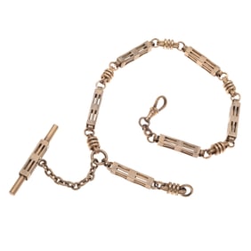 Antique Gold-Filled Albert Watch Chain