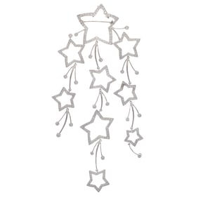 Diamond, 18k White Gold Pin Pendant