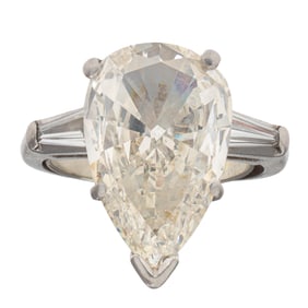 Diamond, Platinum Ring