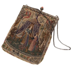 Art Deco Tapestry Evening Bag