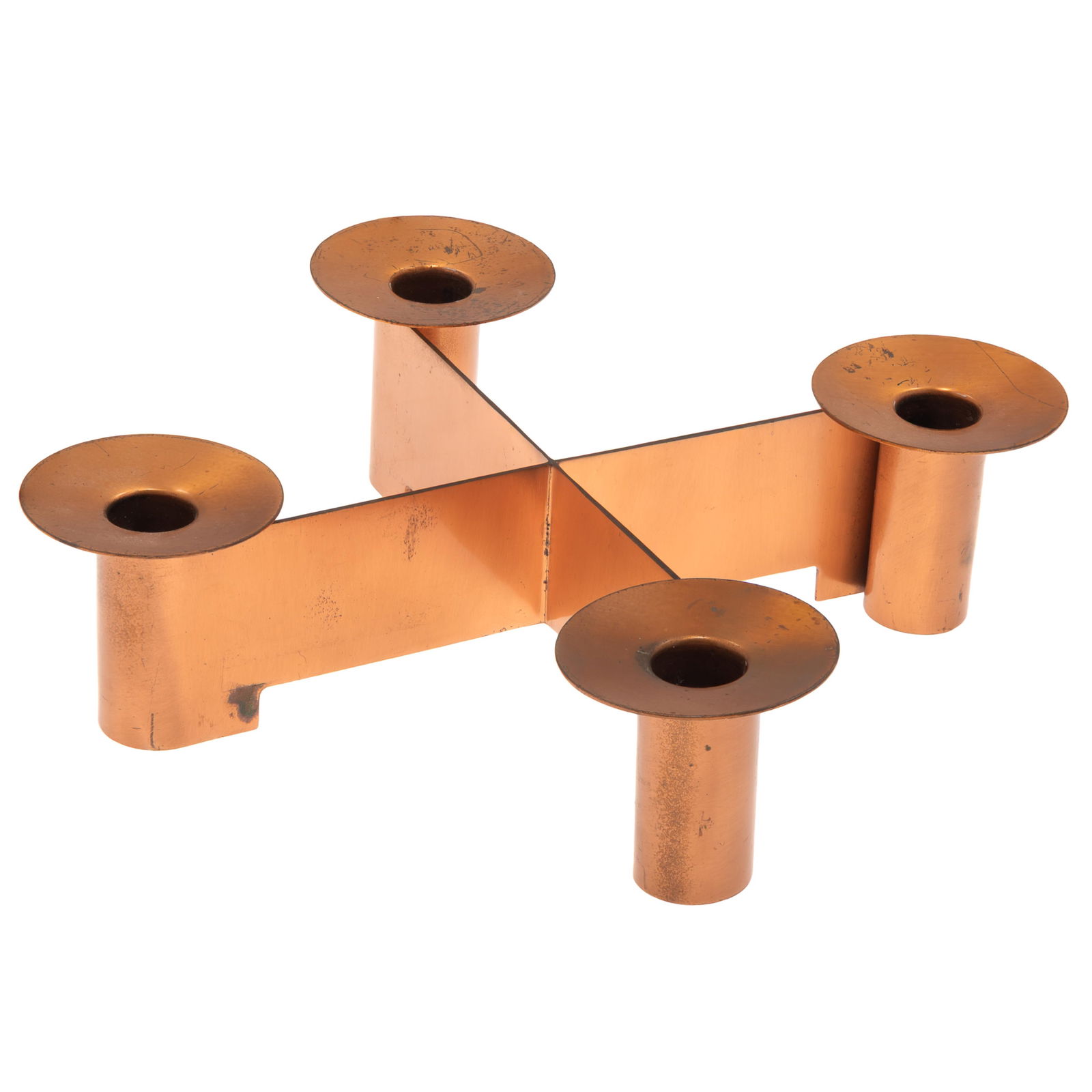 Copper Candelabra Albert Reimann Chase 1930 (1 of 4)