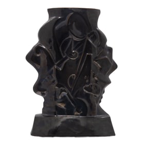 French Art Deco Jazz Vase