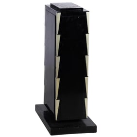 Art Deco Painted Wood Plinth