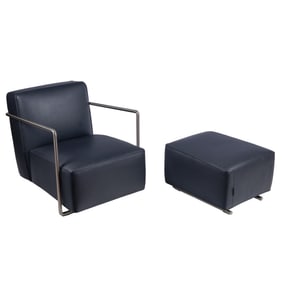 Antonio Citterio Chair and Ottoman