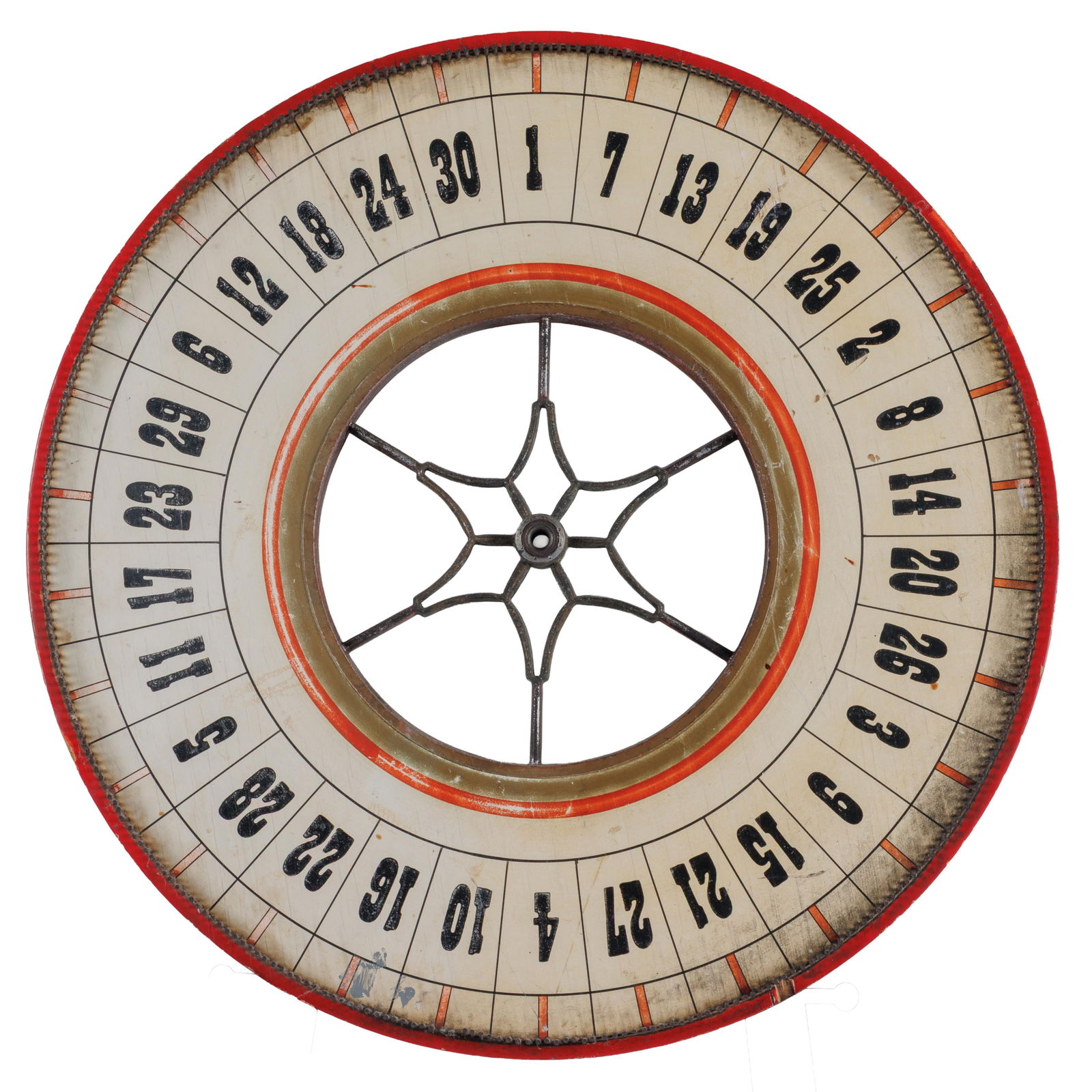 Antique Roulette Gaming Wheel (1 of 6)