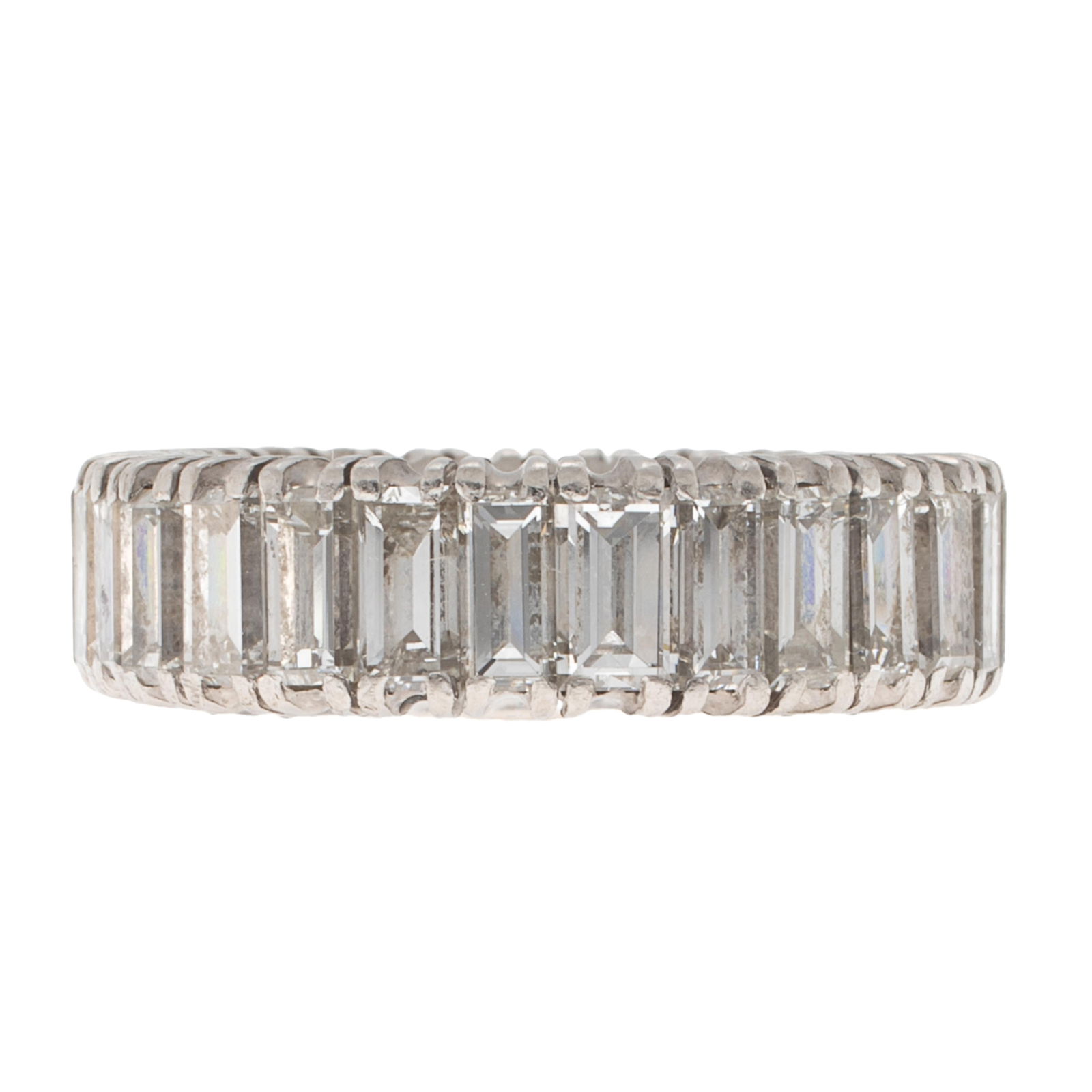 Diamond, Platinum Eternity Ring - 5