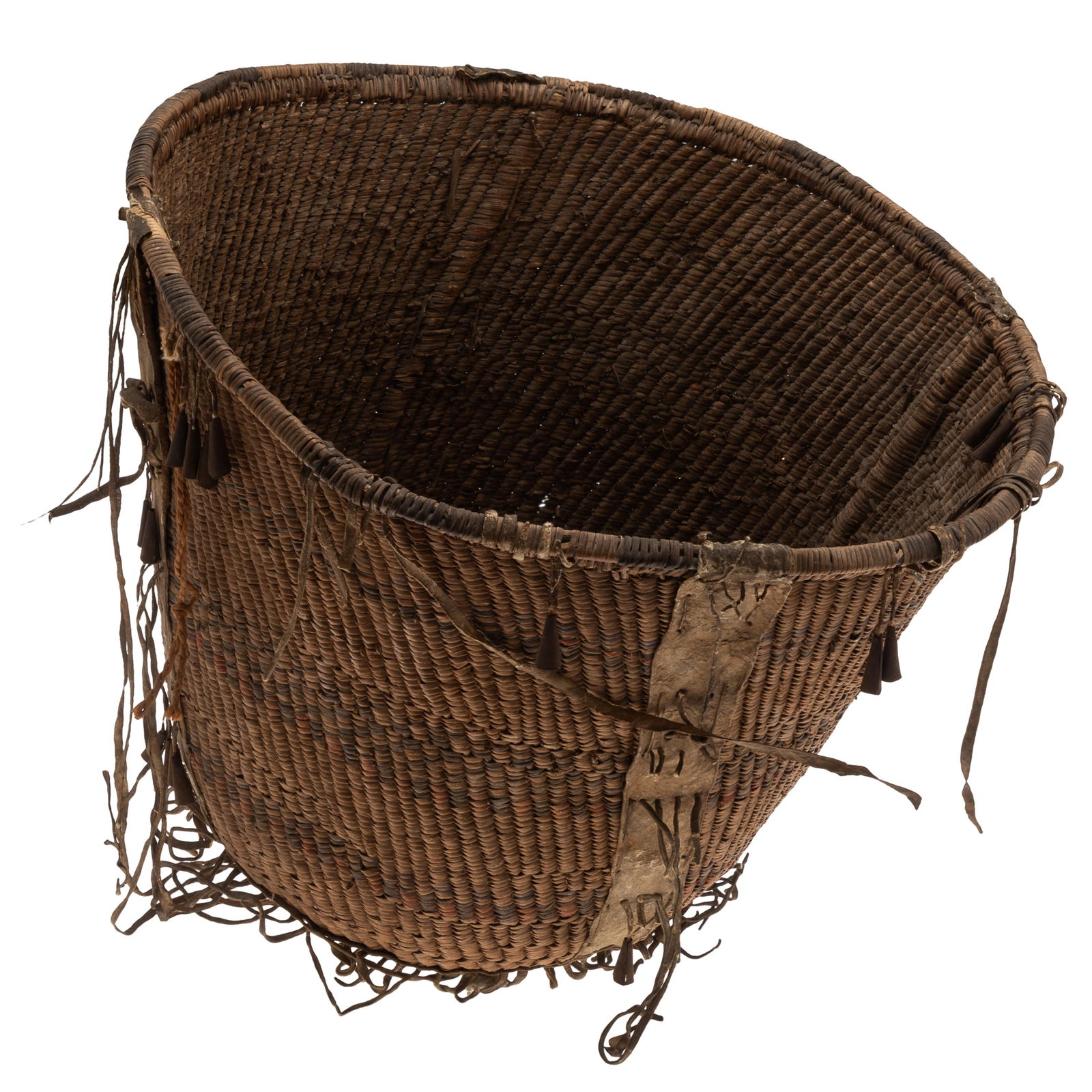 Native Amirian, Possibly Apache, Work Basket (1 of 7)