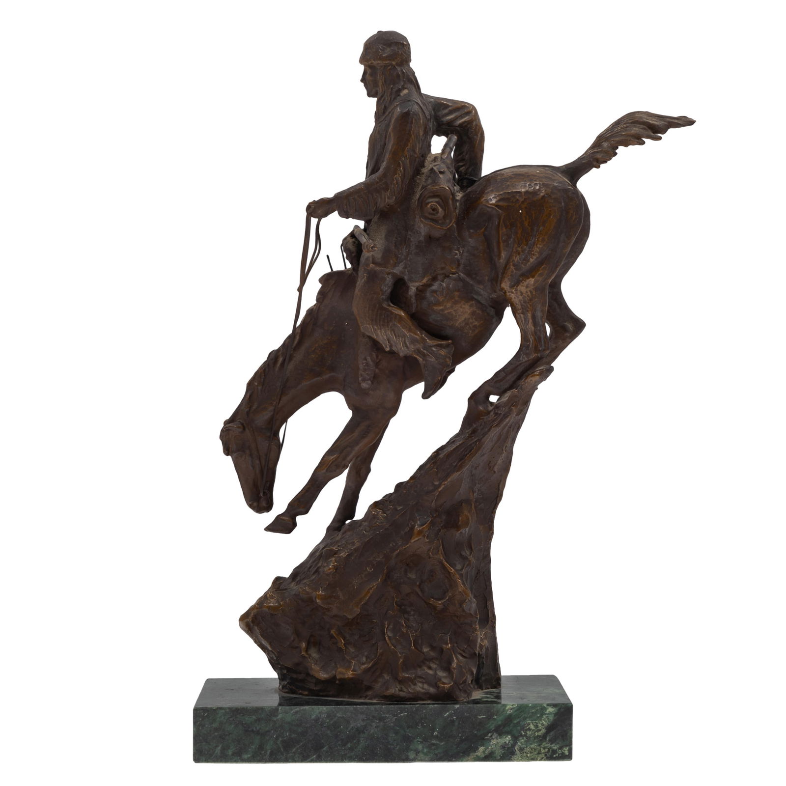 Bronze Sculpture, Mountain Man (1 of 5)