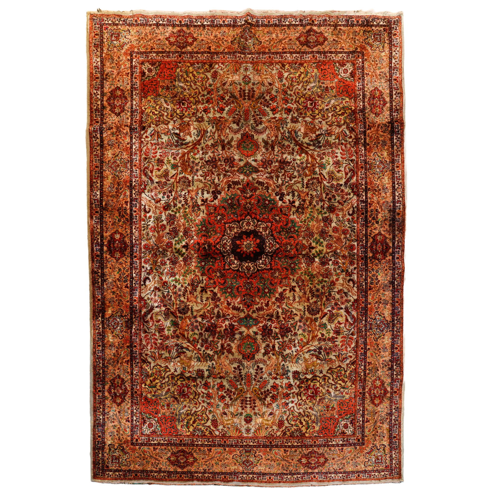 Persian Silk Tabriz Rug (1 of 5)