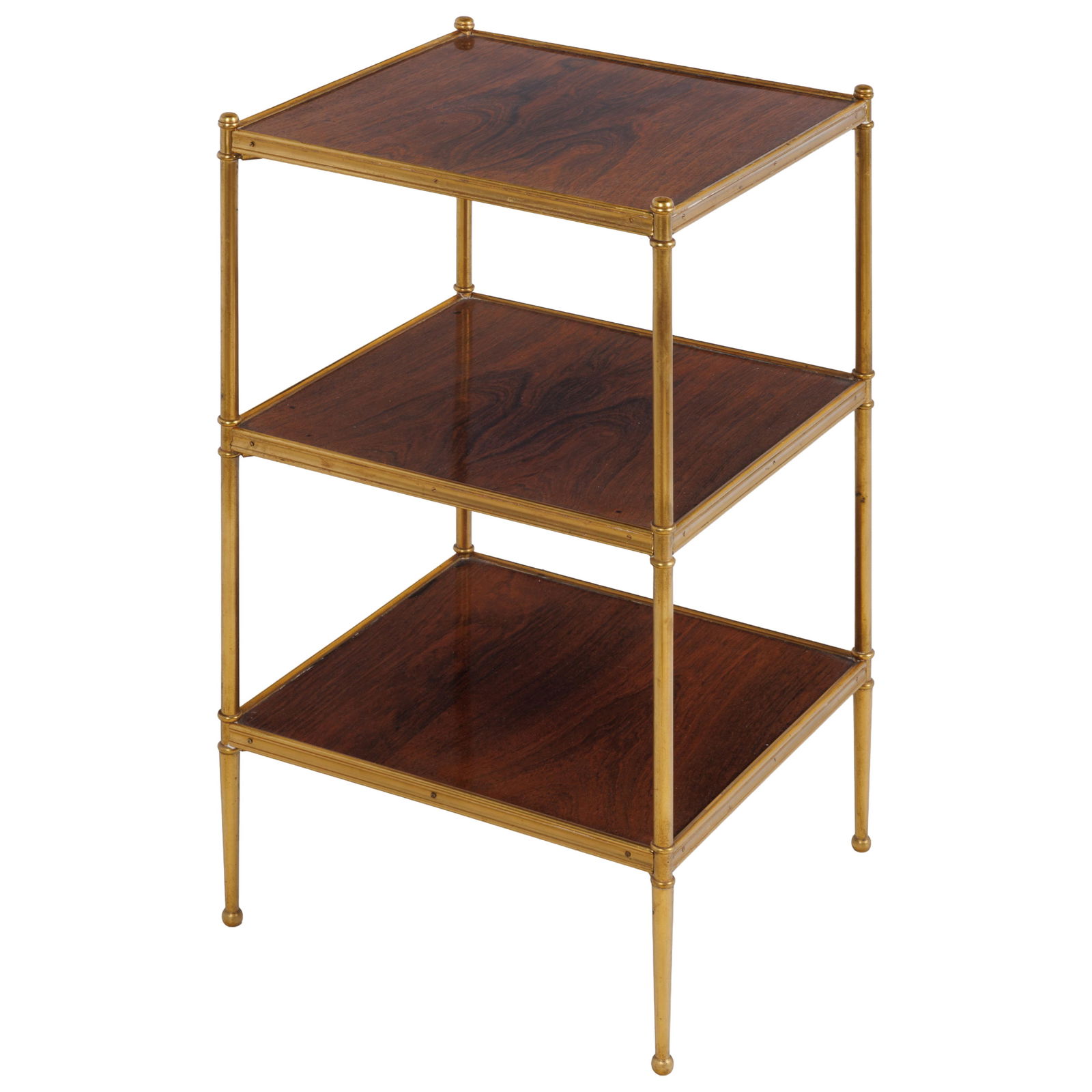 Gilt Bronze Mounted Rosewood Side Table, Maison Jansen, Paris (1 of 6)