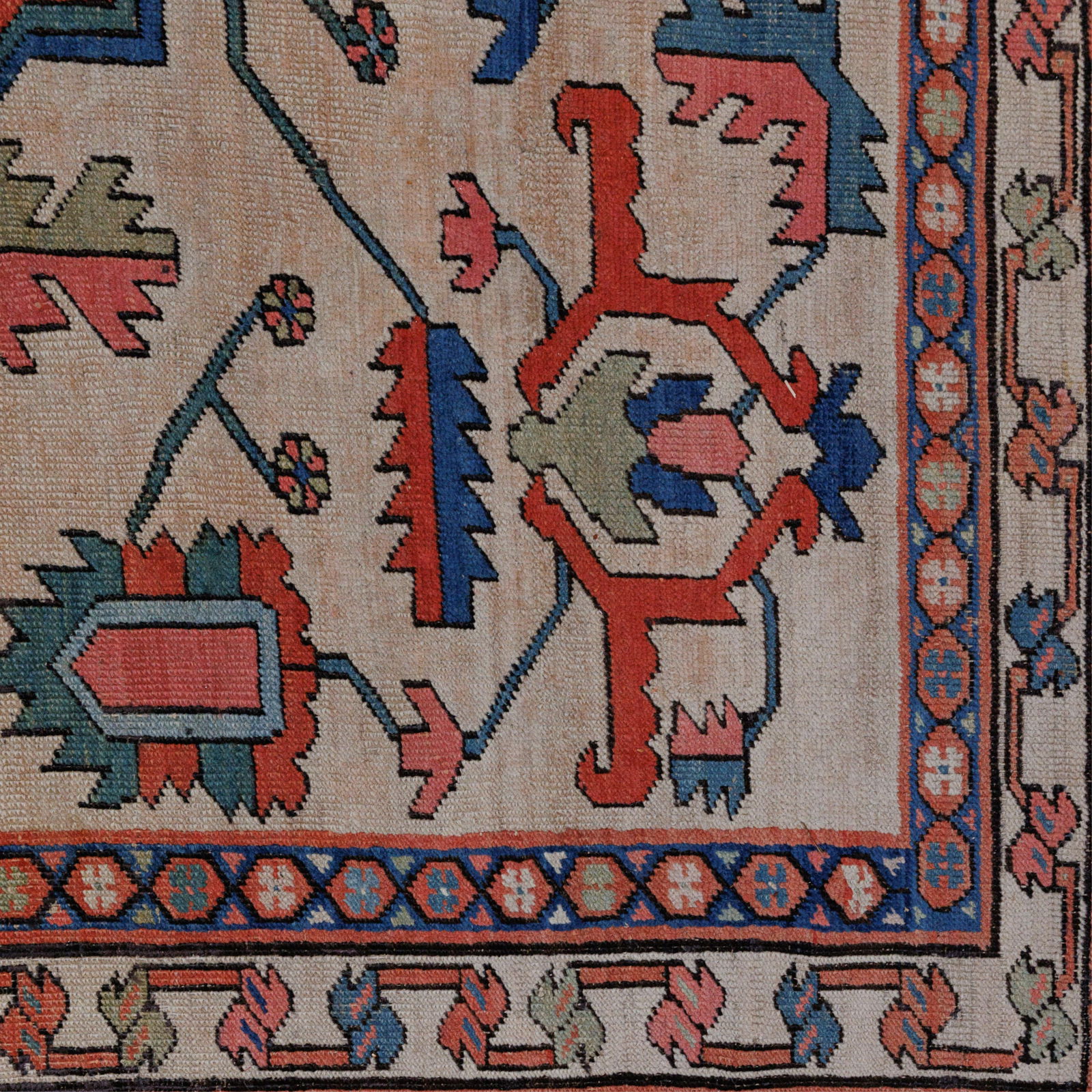 Antique Serapi Rug - 3