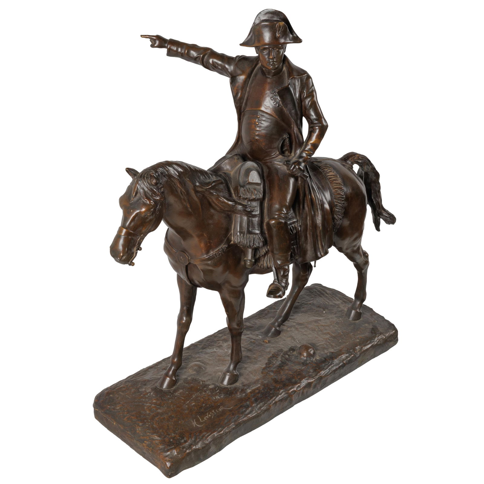Henri Levasseur (1853-1934), Bronze Figure of Napoleon (1 of 9)