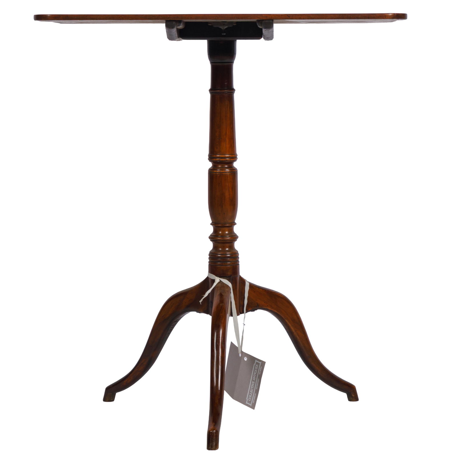 Regency Mahogany Tea Table - 3