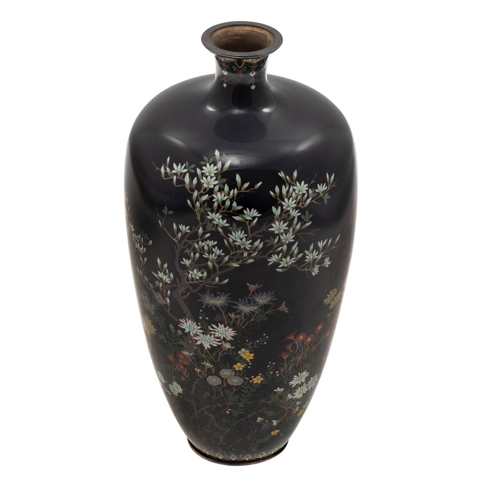 Japanese Cloisonne Vase (1 of 4)