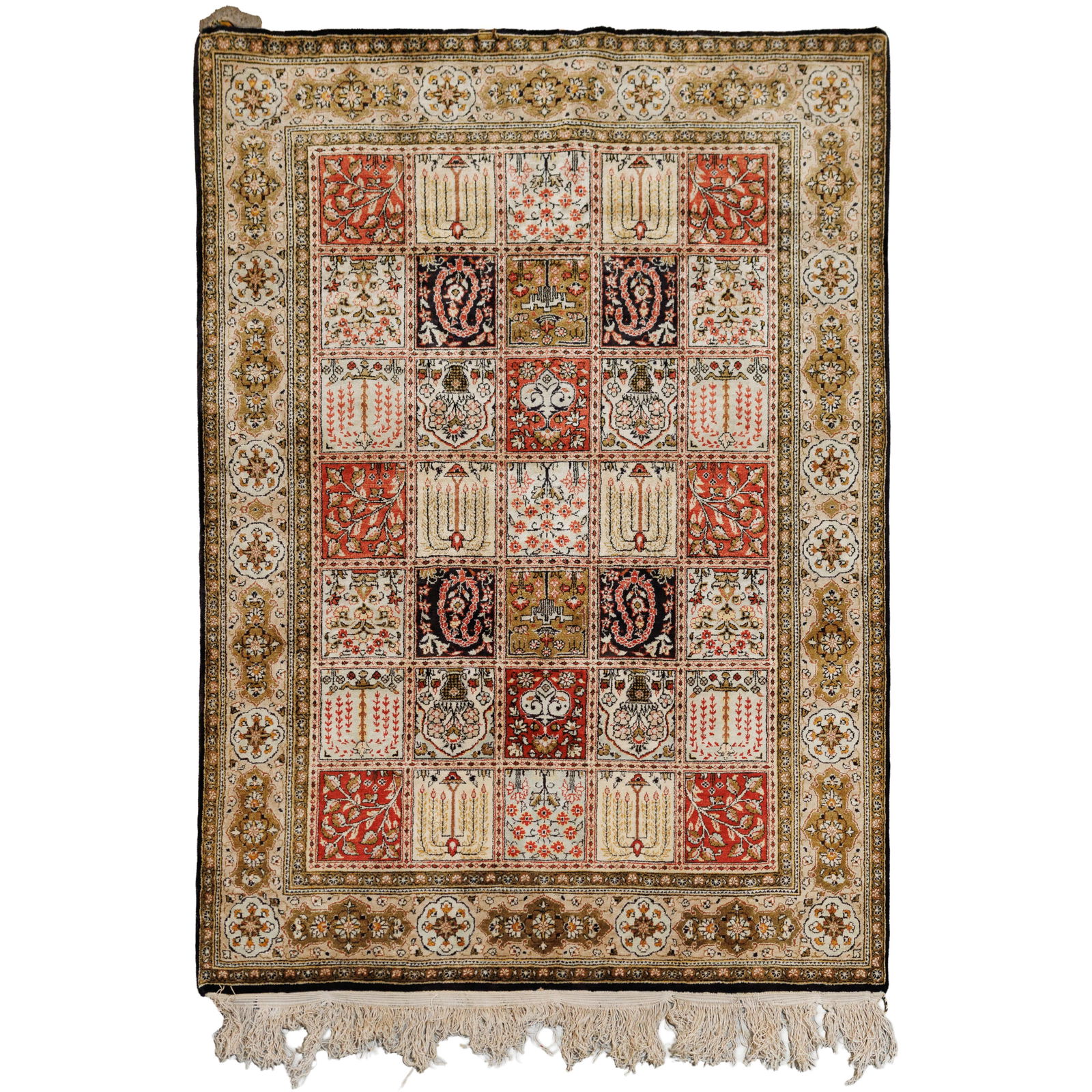 Qum Four Seasons Silk Rug (1 of 5)