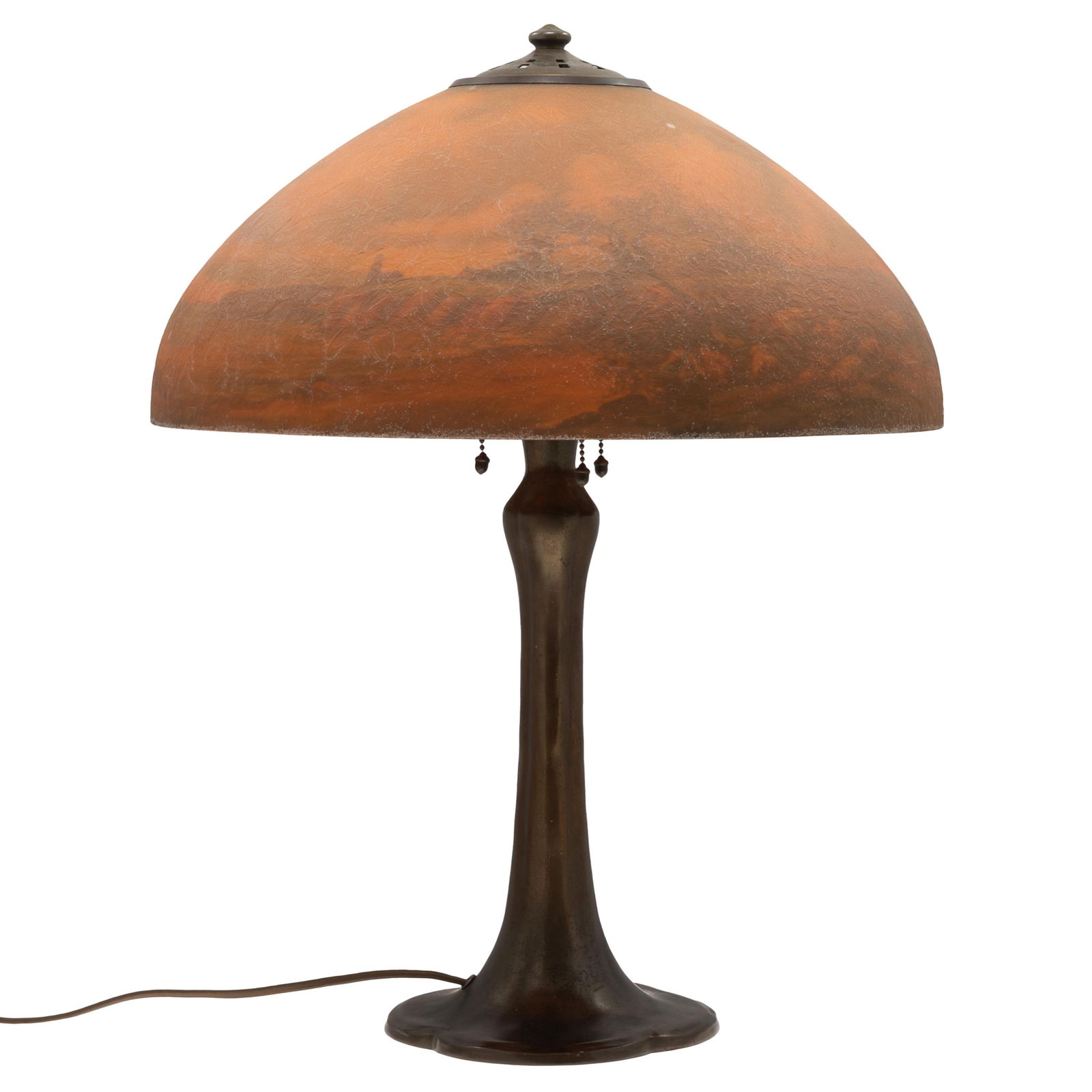 Handel Reverse Painted Lamp - 3