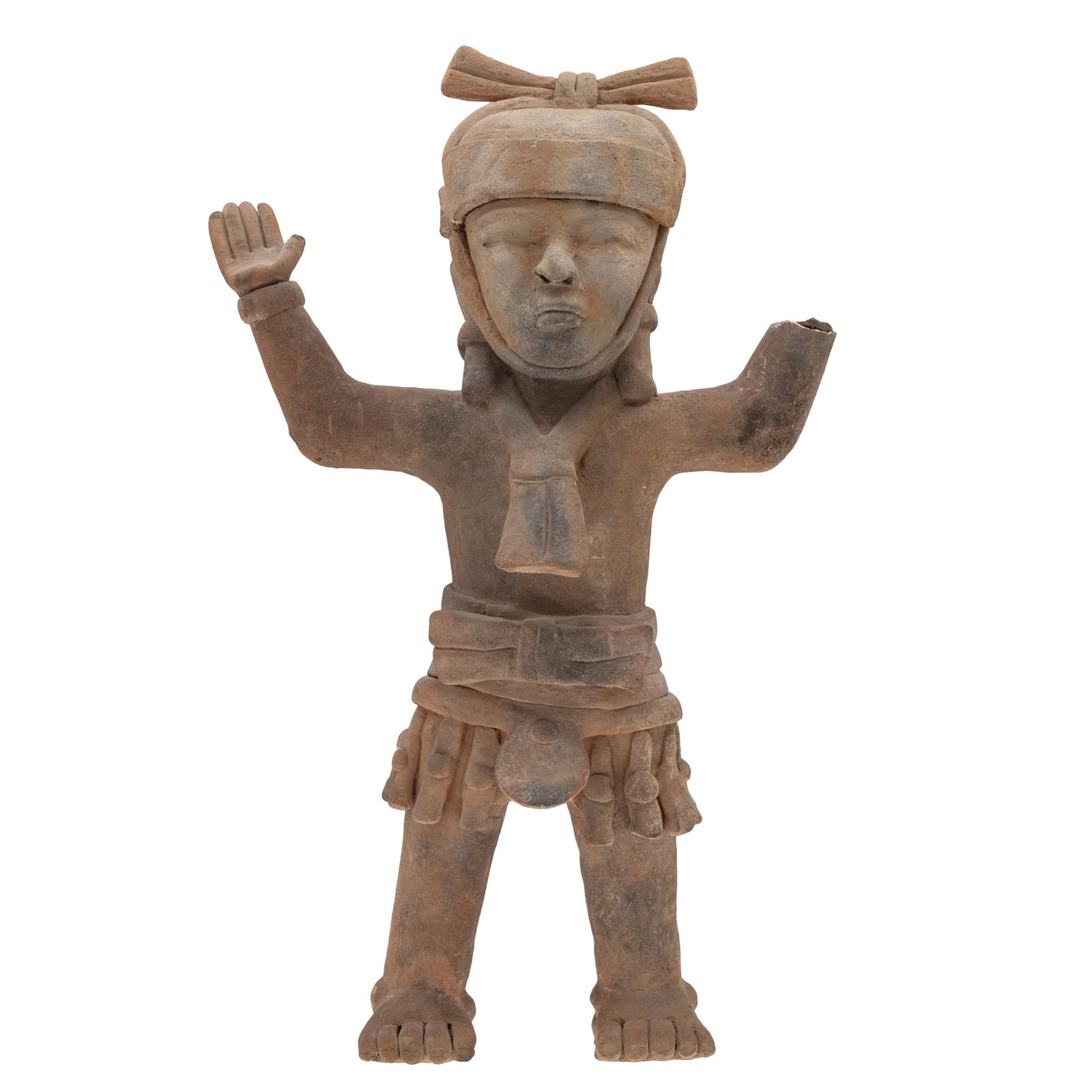 Standing Male Warrior Figure, Remojades Culture (1 of 8)