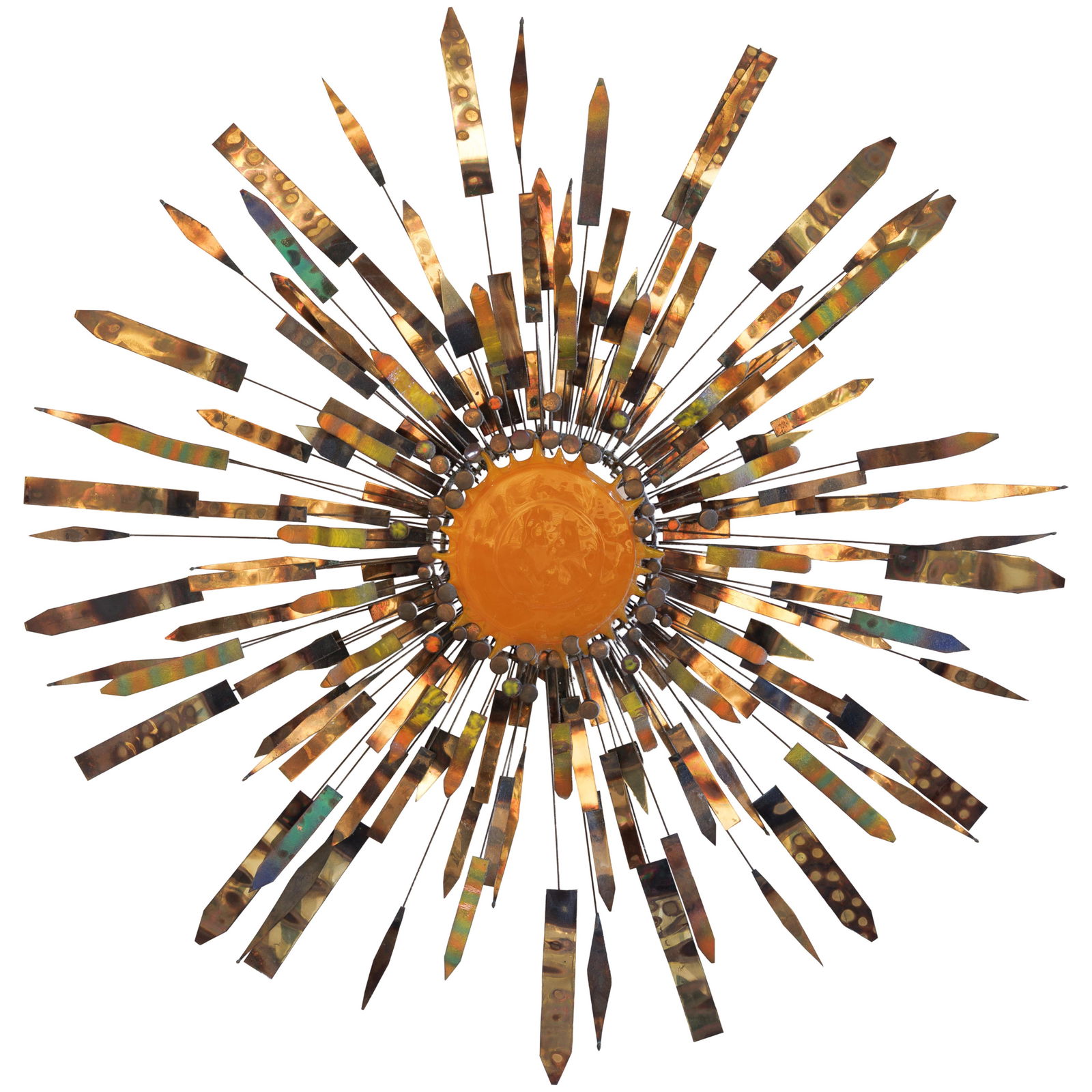 Mid Century Metal Sunburst (1 of 3)