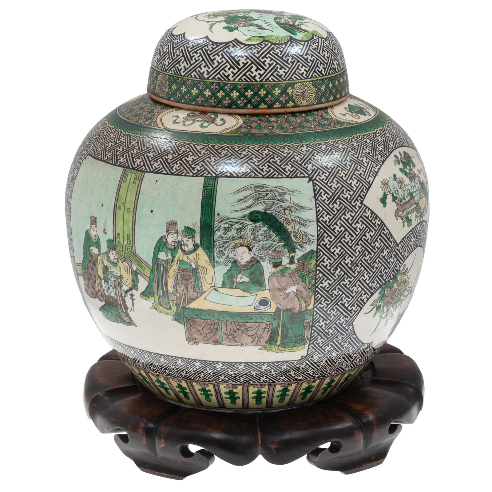 Kangxi Famille Verte Ginger Jar (1 of 7)