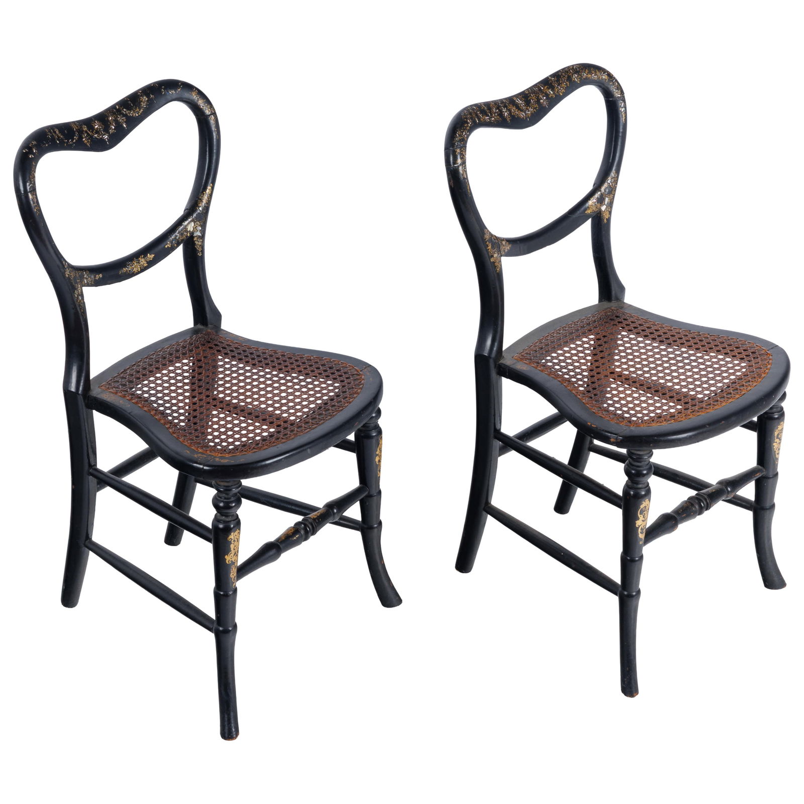 Pair of Victorian Music Room Side Chairs (1 of 11)