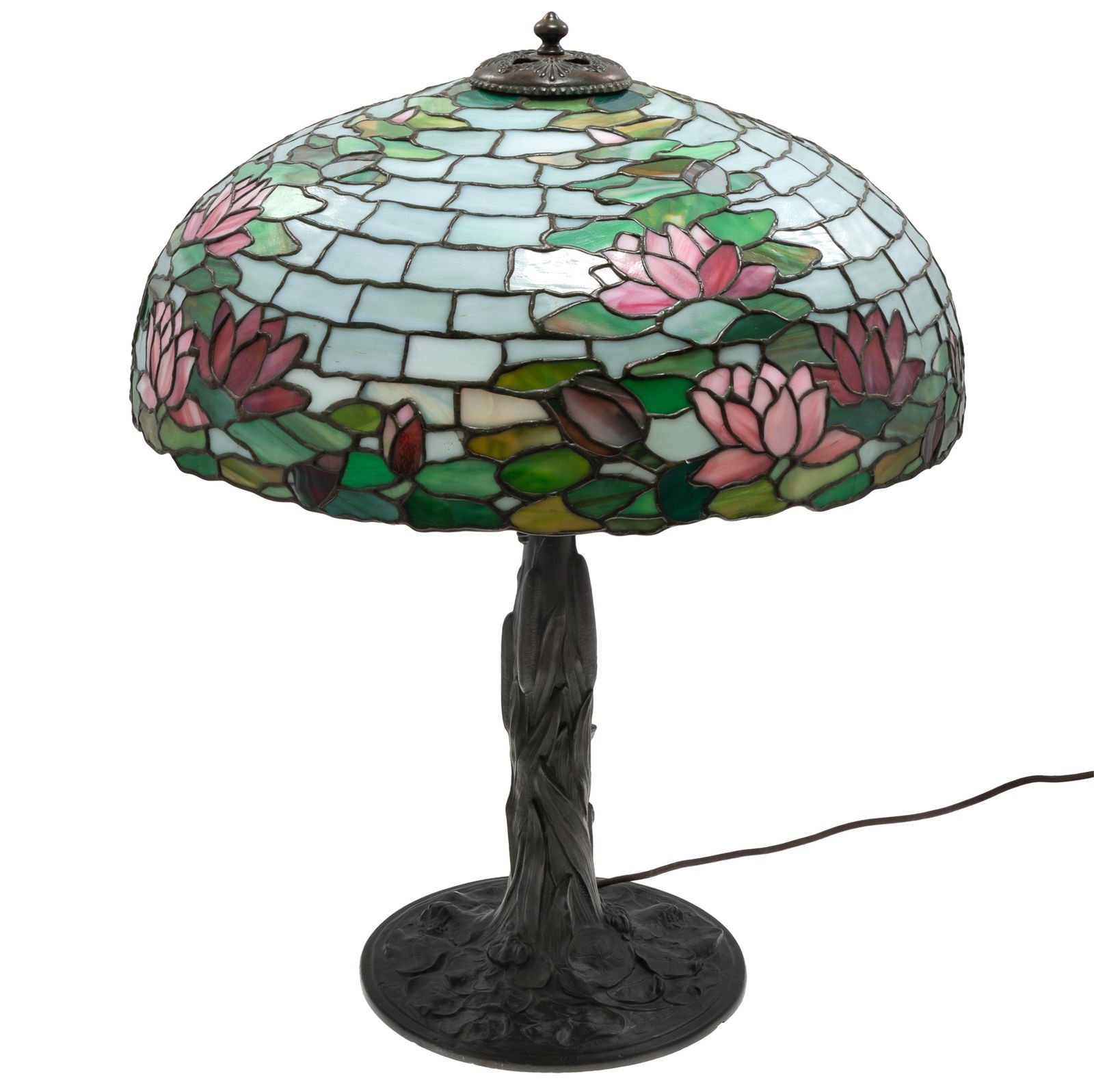 Art Nouveau Table Lamp, Harvey Hubbell (1 of 10)