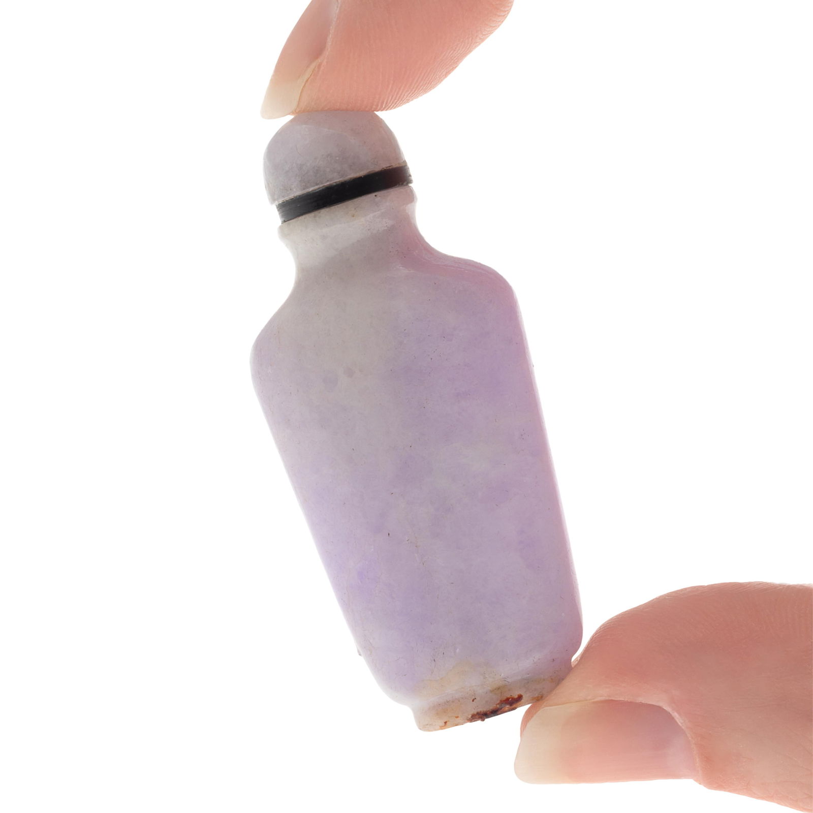 Lavender Jade Snuff Bottle - 2