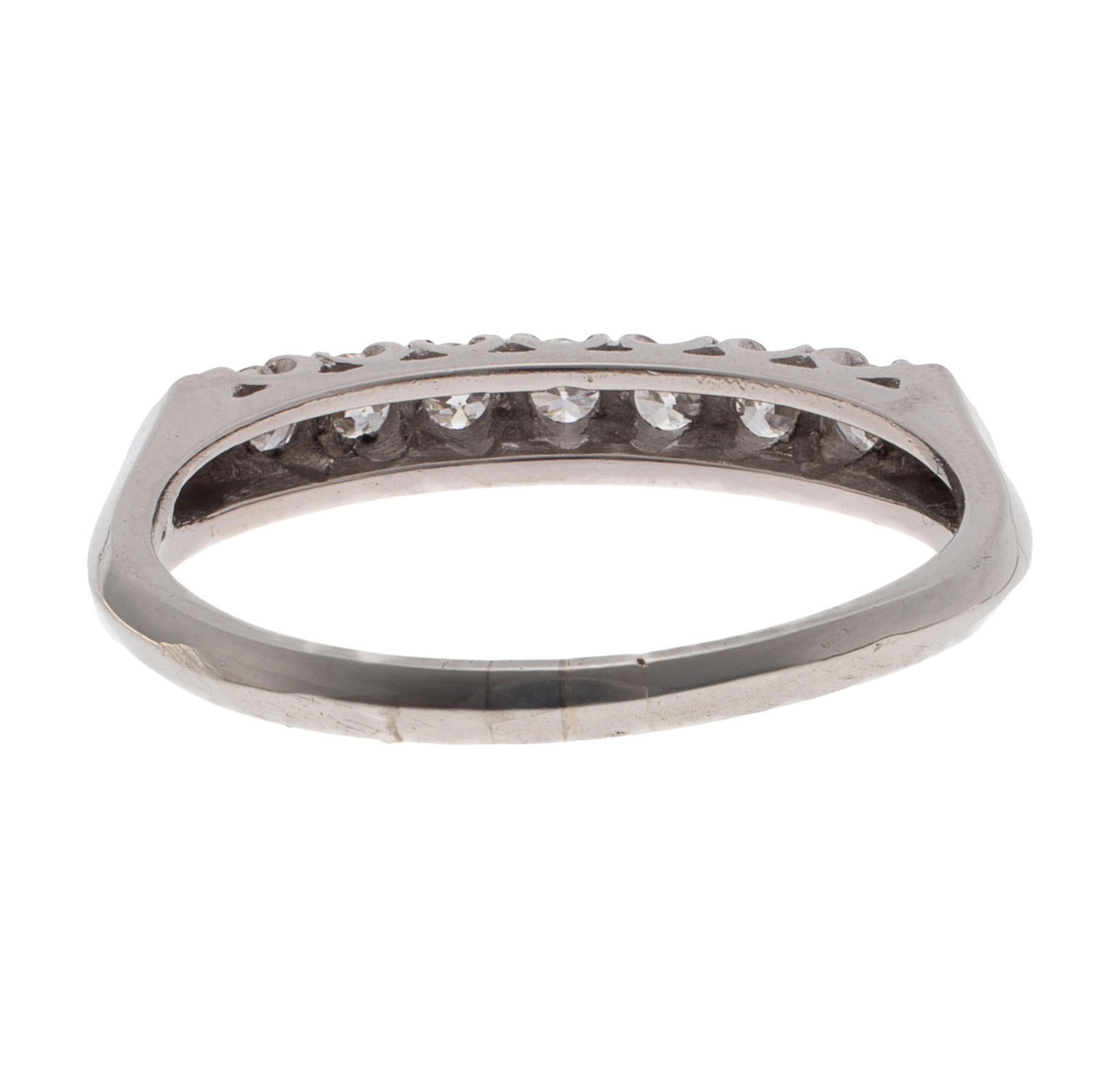 Diamond, Platinum Ring - 5