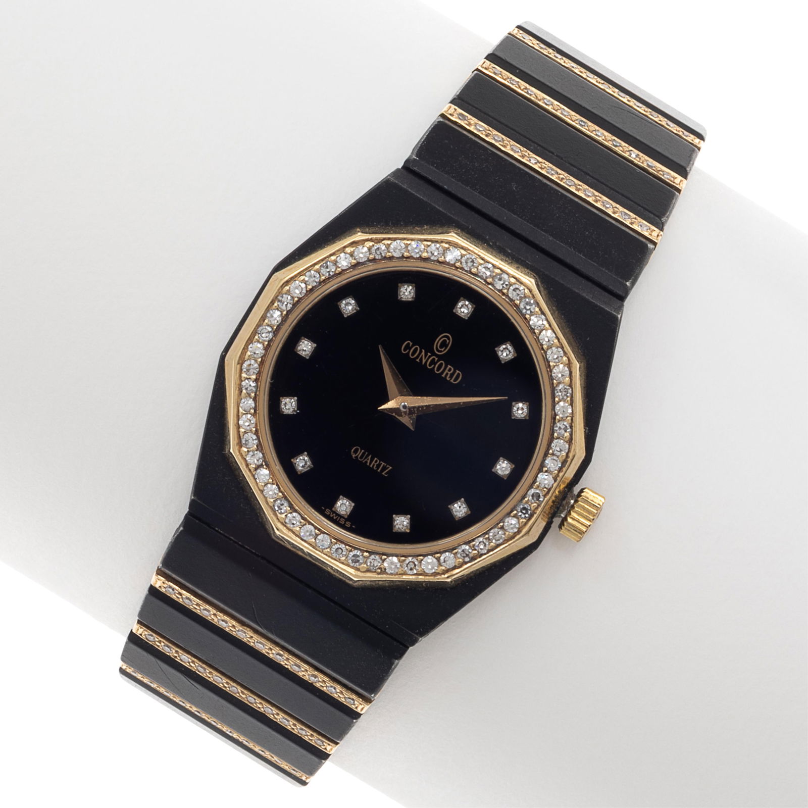 Ladies Concord 'Mariner' Diamond, 14k, Stainless Steel Watch (1 of 6)