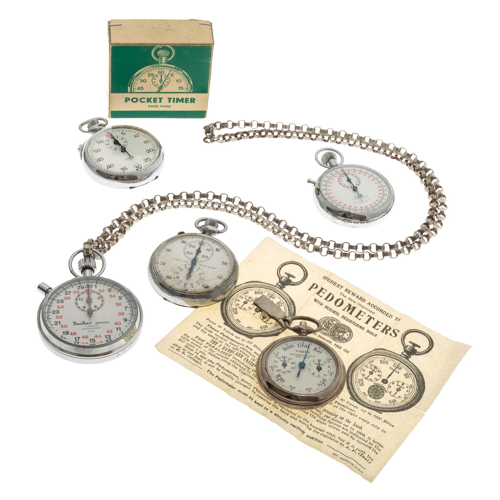 Collection of Five Measuring Devices (1 of 3)