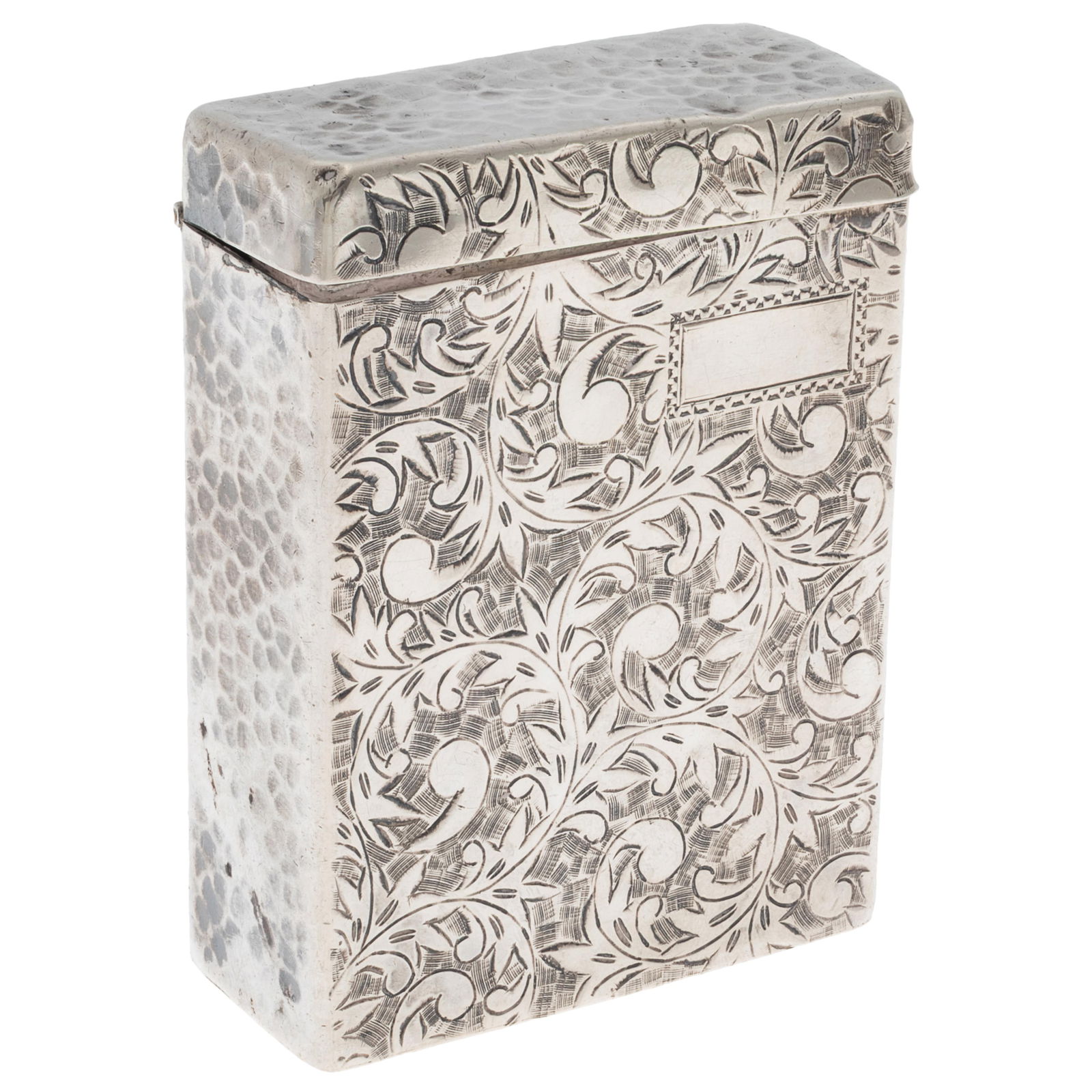 Art Nouveau Continental Sterling Cigarette Case (1 of 7)