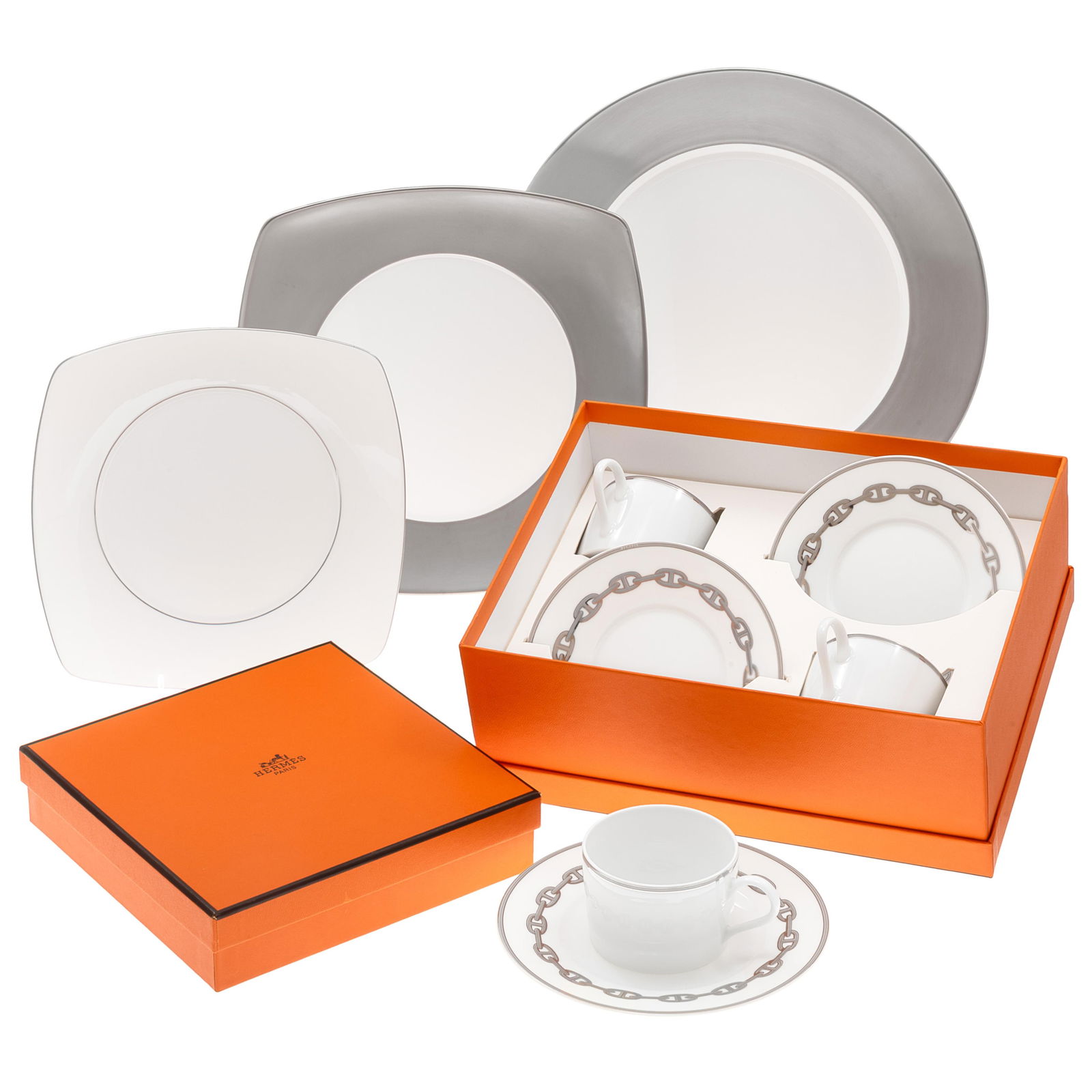 Hermes Chaine d'Ancre and, Limoges Platinium Dinner Service (1 of 15)