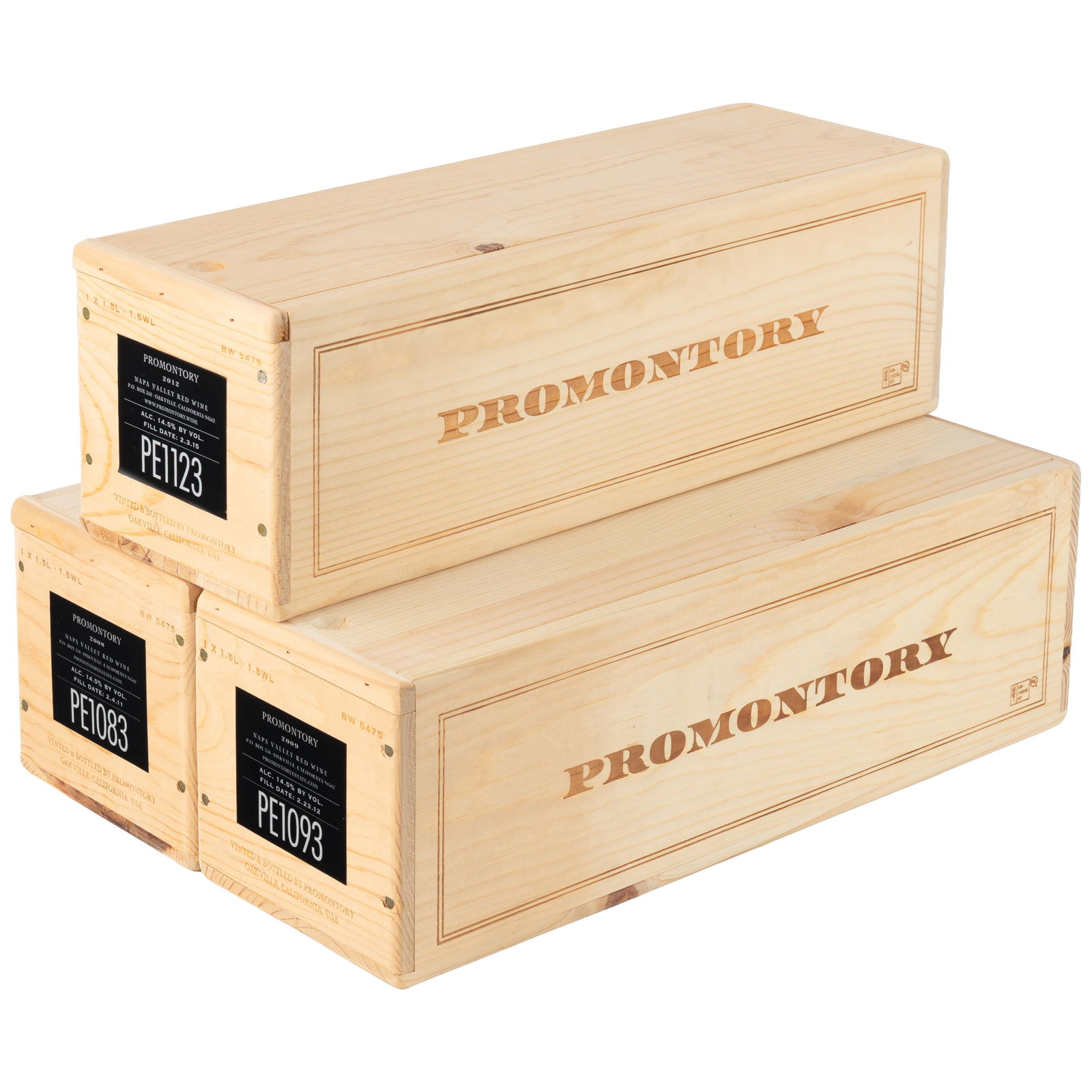 Selection of Harlan Estate Promontory Magnums: Selection of Harlan Estate Promontory MagnumsNapa Valley Red Wine3 Magnums (150cl) (owc) including.1 - 20081 - 20091 - 2012Bottles not visually inspected. Boxes sealedAll wine is sold