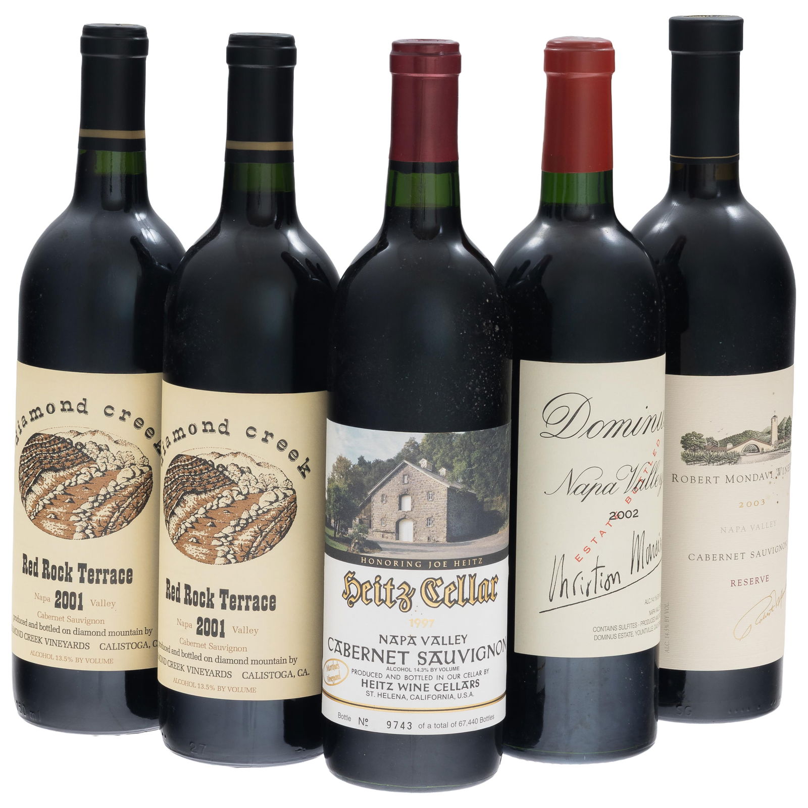 Collection of Napa Valley Red Wine (1 of 2)