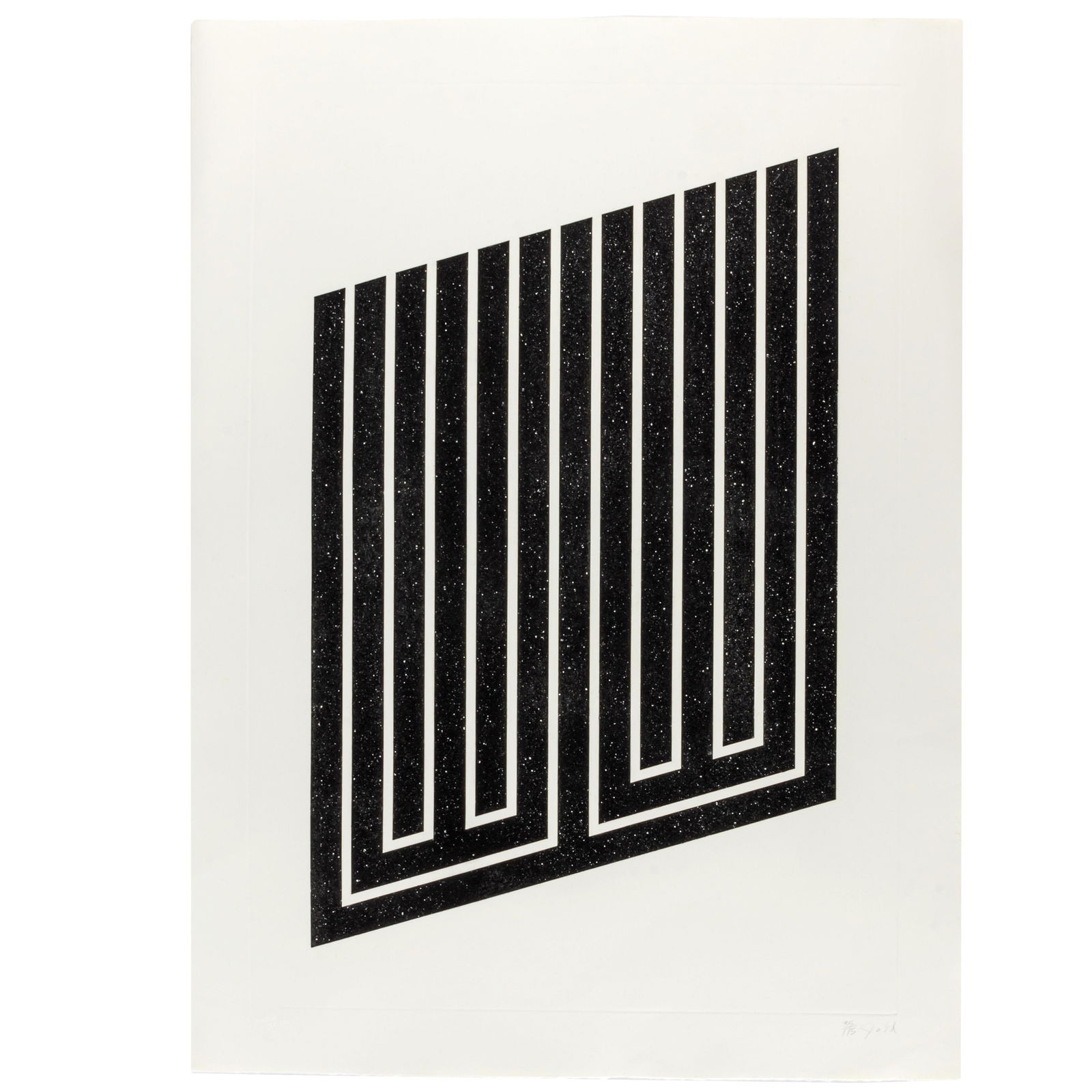 Donald Judd (American, 1928-1994): Donald Judd (American, 1928-1994)Untitled, 1978-79.Aquatint on etching paper, signed and numbered 6/175 in pencil (the edition was never completed, there were also 15 artist's proofs), published by th