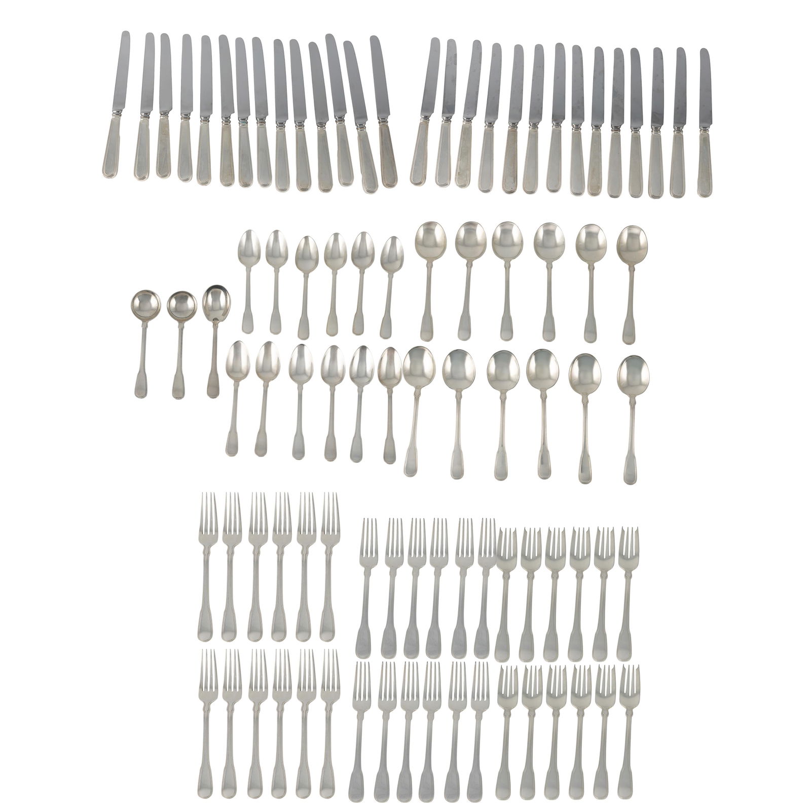 Tiffany Sterling Flatware Hamilton Pattern - 3