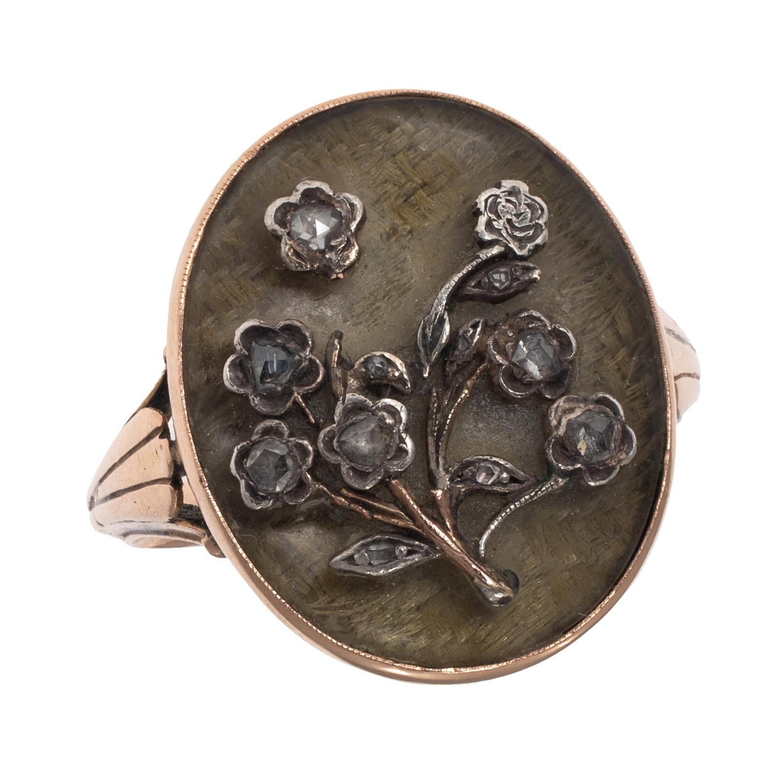 Georgian Diamond. 14k Rose Gold Ring (1 of 5)