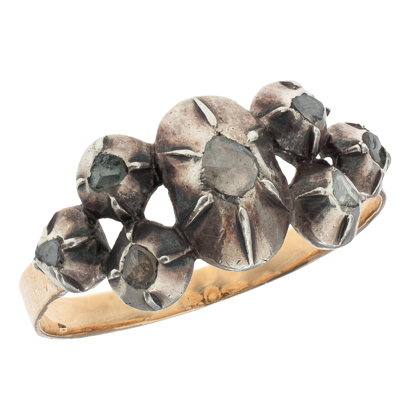 Georgian Diamond, 18k, Silver Ring (1 of 5)