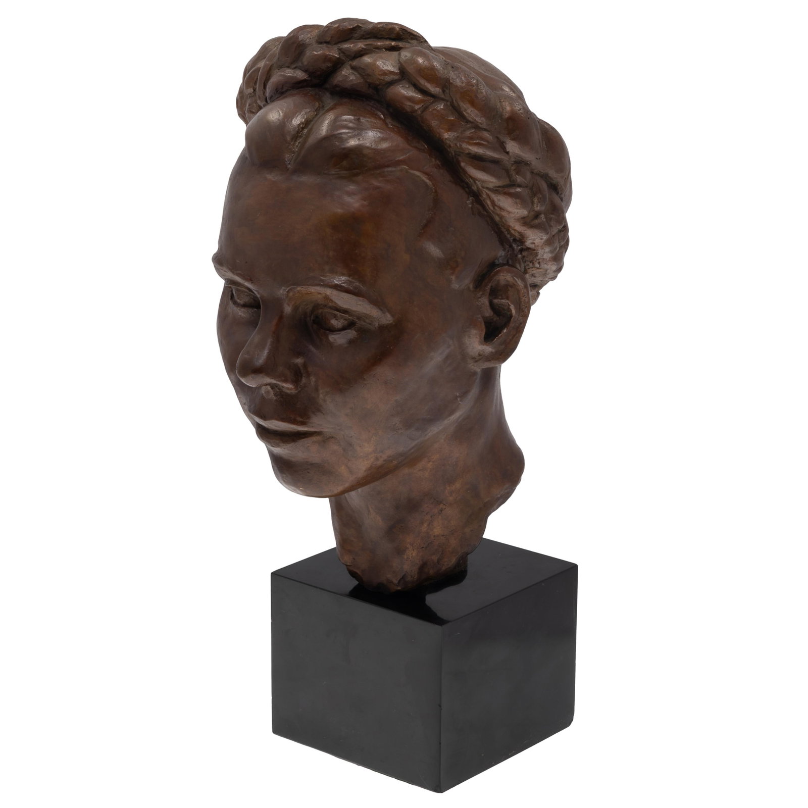 Bronze Bust of a Young Woman (1 of 6)