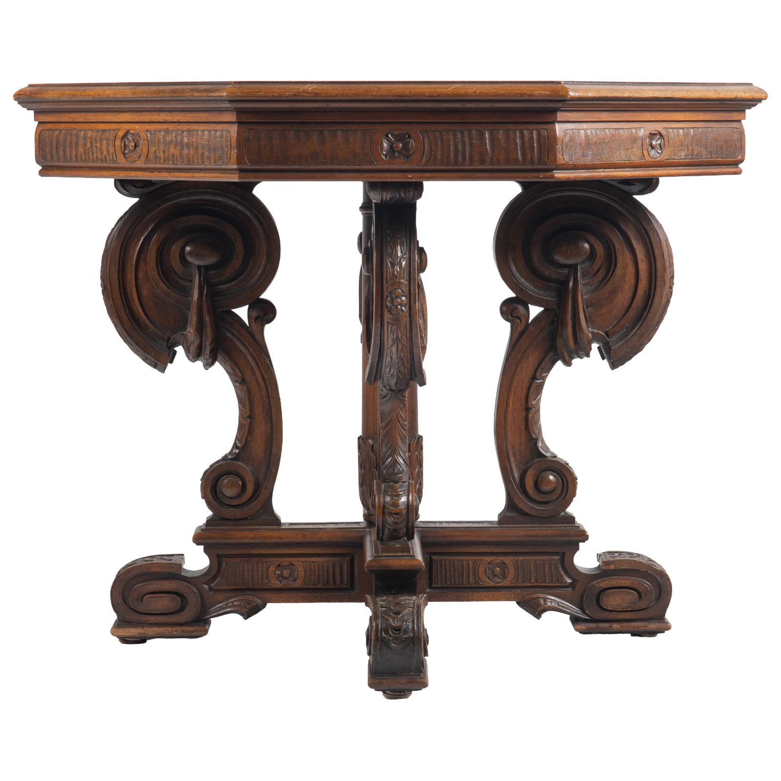 Renaissance Revival CenterTable - 8